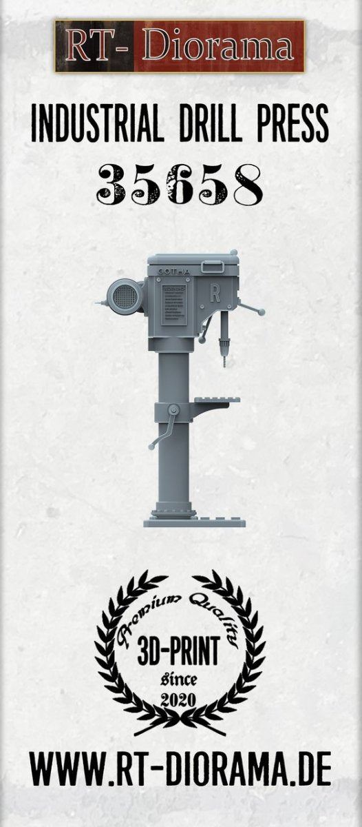RT-Diorama 35658 Industrial Drill Press 1/35 – imagen 3