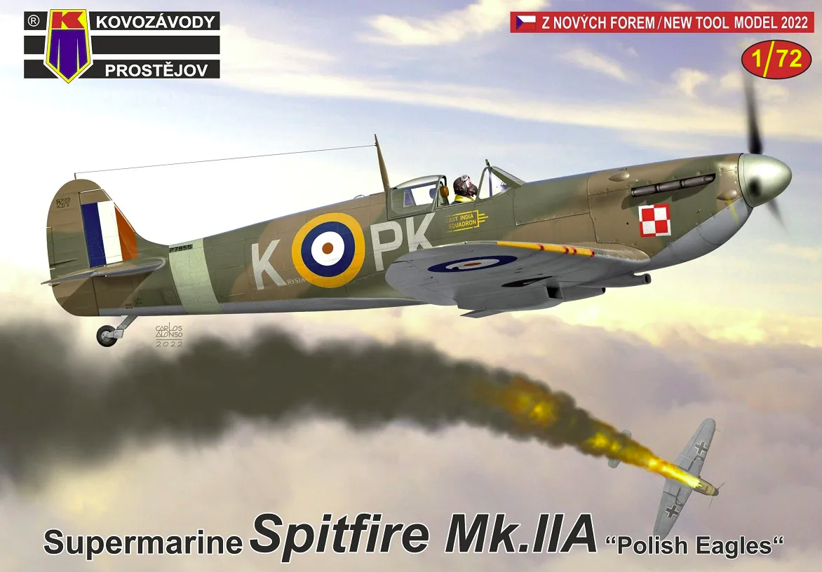 Kovozavody Prostejov KPM0303 Spitfire Mk.IIa "Polish Eagles" 1/72