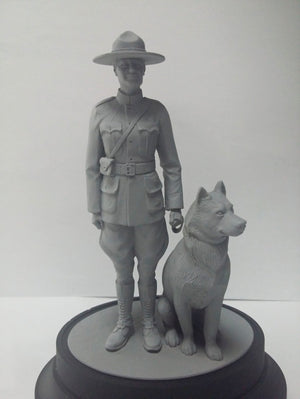 ICM 16008 RCMP Female Officer with dog 1/16 – immagine 2