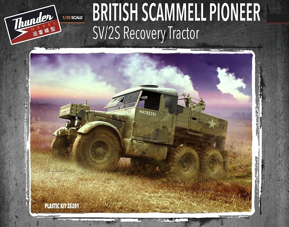 Thunder Modèle 35201 Scammell Pioneer Recovery SV/2 1/35