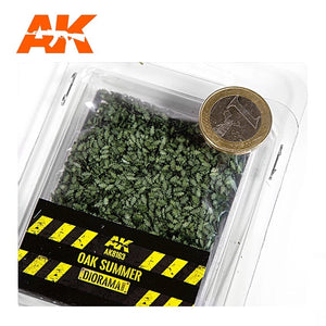 AK Interactive AK8163 OAK SUMMER LEAVES 75MM / 90MM 1/32 1/35 – imagen 2