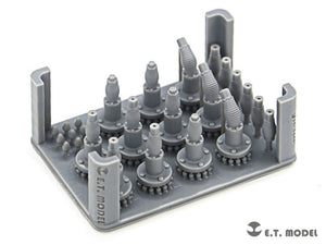 E.T. Model P35-201 Modern US ARMY Vehicle Antenna Mast Base (3D Printed) 1/35 – immagine 4