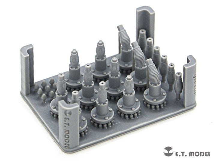 E.T. Model P35-201 Modern US ARMY Vehicle Antenna Mast Base (3D Printed) 1/35 – immagine 4