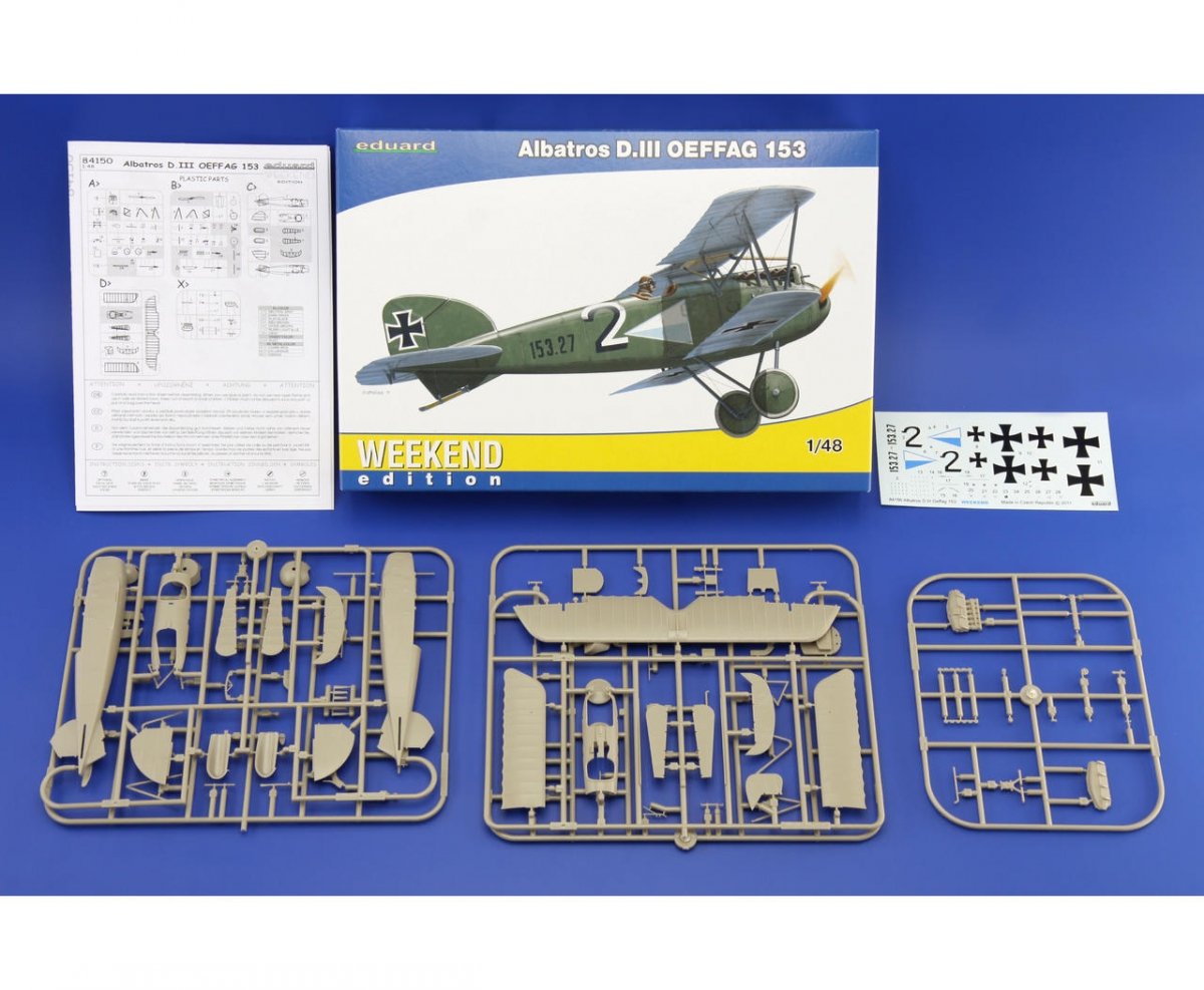 Eduard 84150 Albatros D. III OEFFAG 153 1/48 – image 2