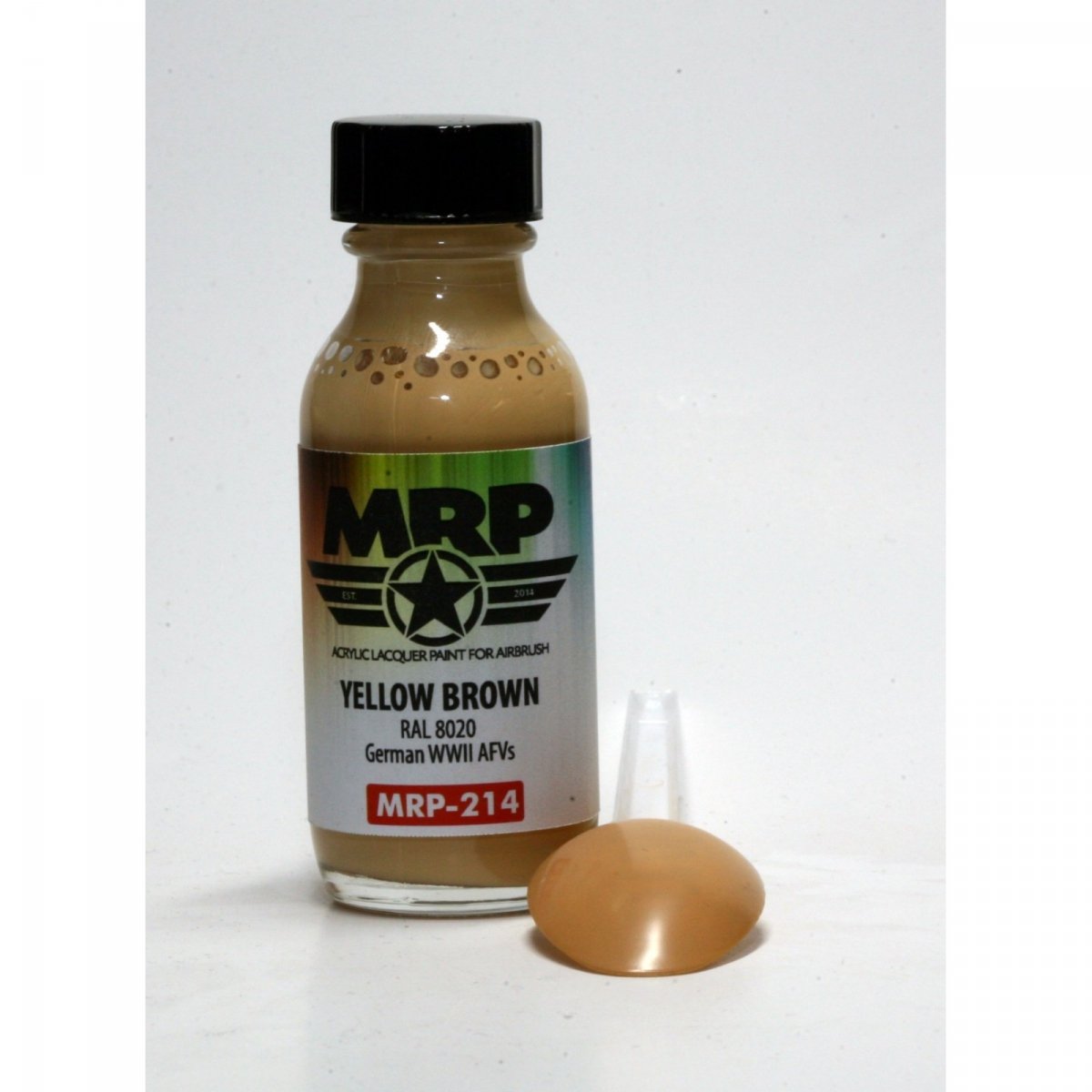 Peinture MR. Paint MRP-214 JAUNE-BRUN RAL 8020 30 ml – image 2