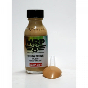 Peinture MR. Paint MRP-214 JAUNE-BRUN RAL 8020 30 ml – image 2