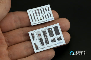 Quinta Studio QD48326 F-35B 3D-Printed &amp;amp; coloured Interior on decal paper (Italeri) 1/48 – imagen 4