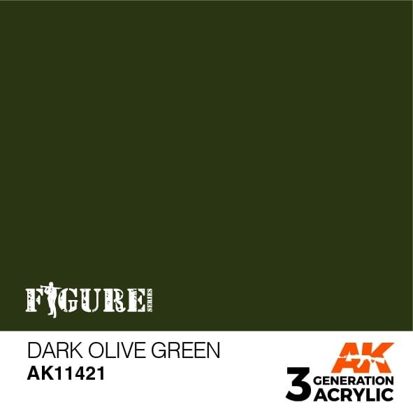AK-Interactive AK11421 Dark Olive Green 17ml