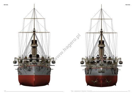 Kagero 16081 The Japanese Cruiser Asama EN – zdjęcie 2