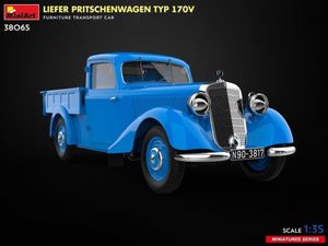 MiniArt 38065 LIEFER PRITSCHENWAGEN TYP 170V. FURNITURE TRANSPORT CAR 1/35 – immagine 6