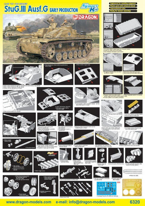 Dragon 6320 StuG. III Ausf. G Early Production 1/35 – Bild 2