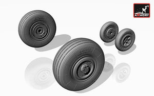 Armory Models AW72014 Mikoyan МiG-23,23P(early) wheels 1/72 – immagine 4