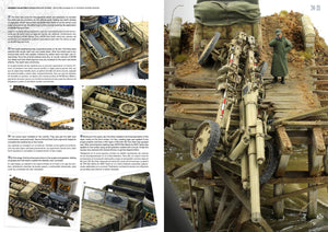 AK Interactive AK4907 WORN ART COLLECTION ISSUE 05 – GERMAN ARTILLERY - Bilingual English/Spanish – Bild 3
