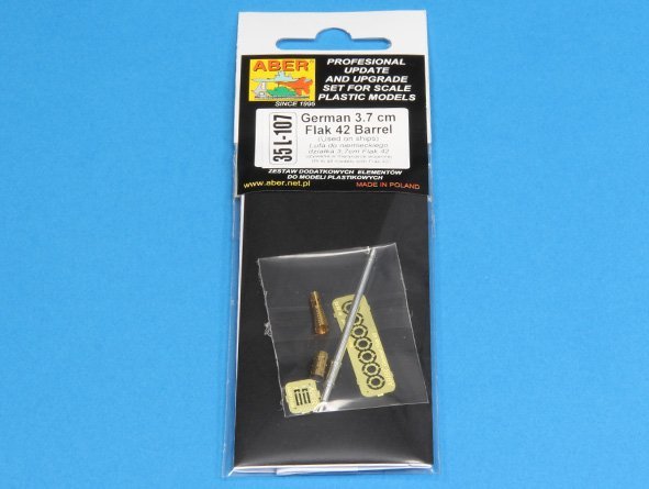 Aber 35L-107 German 3.7cm Flak 42 Barrel (1/35) – image 10