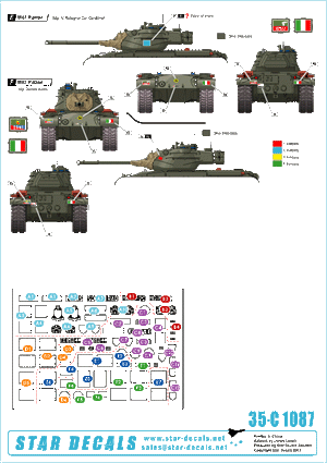 Star Decals 35-C1087 M47 Patton 3 1/35 – Bild 2