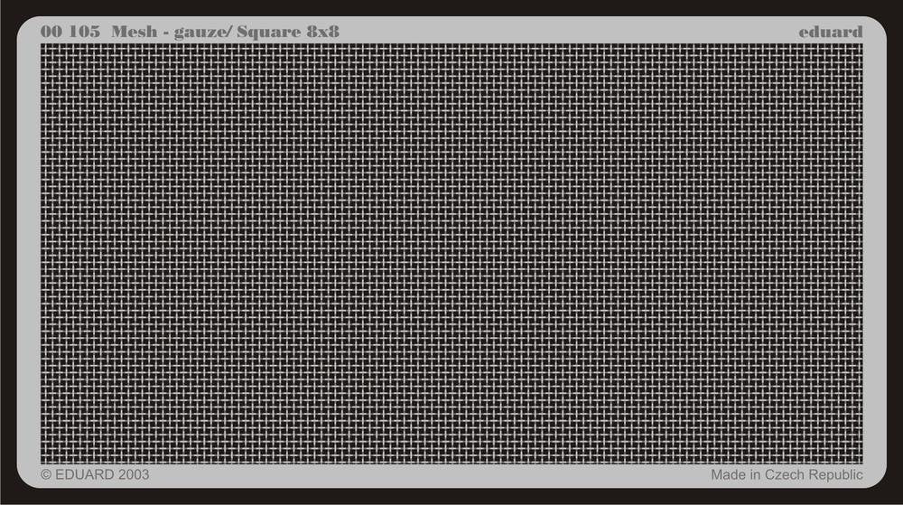 Eduard 00105 Mesh - gauze/ Square 8x8
