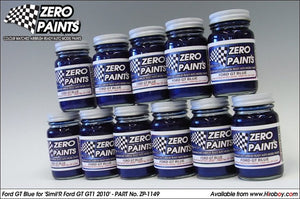 Zero Paints ZP-1194 Mica Blue for &amp;#39;Simil&amp;#39;R Ford GT GT1 2010 Paint 60ml