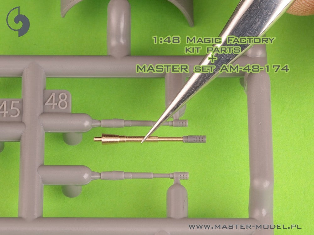 Master AM-48-174 A-4 Skyhawk - lufy działek 20mm Colt Mk12 1/48 – imagen 6