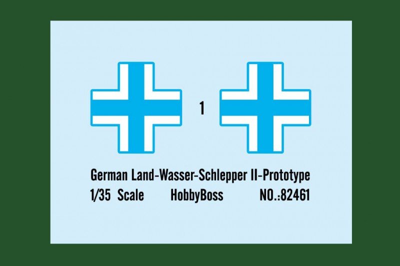 Hobby Boss 82461 German Land-Wasser-Schlepper II-Prototype 1/35 – immagine 2