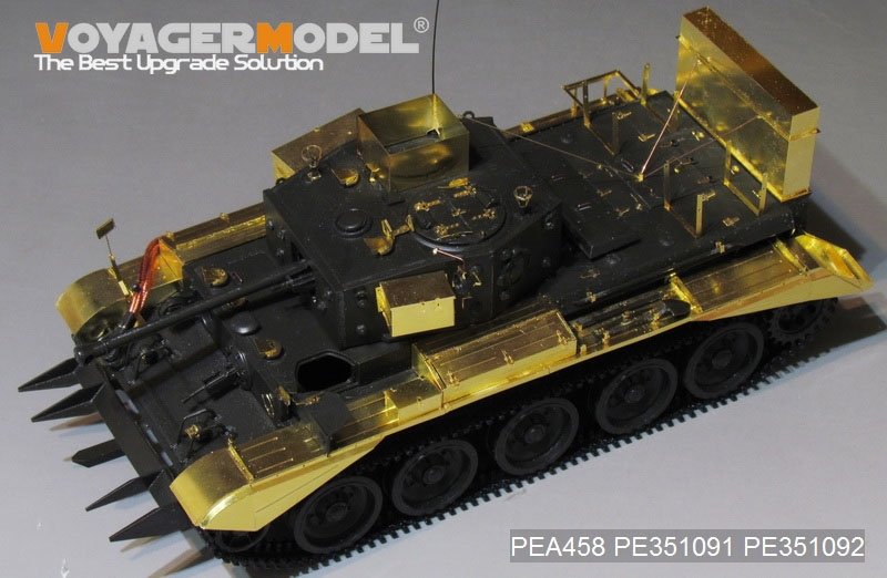 Maquette Voyager PEA458 WWII UK Cromwell Mk. IV/Centaur CSMk IV Bottes de gué profondes (Pour TAMIYA 35221/35232) 1/35  – image 2