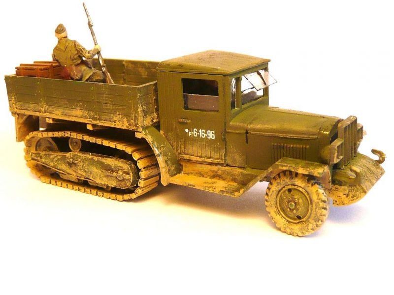 PST 72032 Half-truck ZiS-42/42M 1/72 – imagen 9