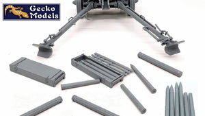 Gecko Models 16GM0014 German 7,5 cm Pak 40 Ammo Boxes w/Shells Set 1/16 – immagine 3