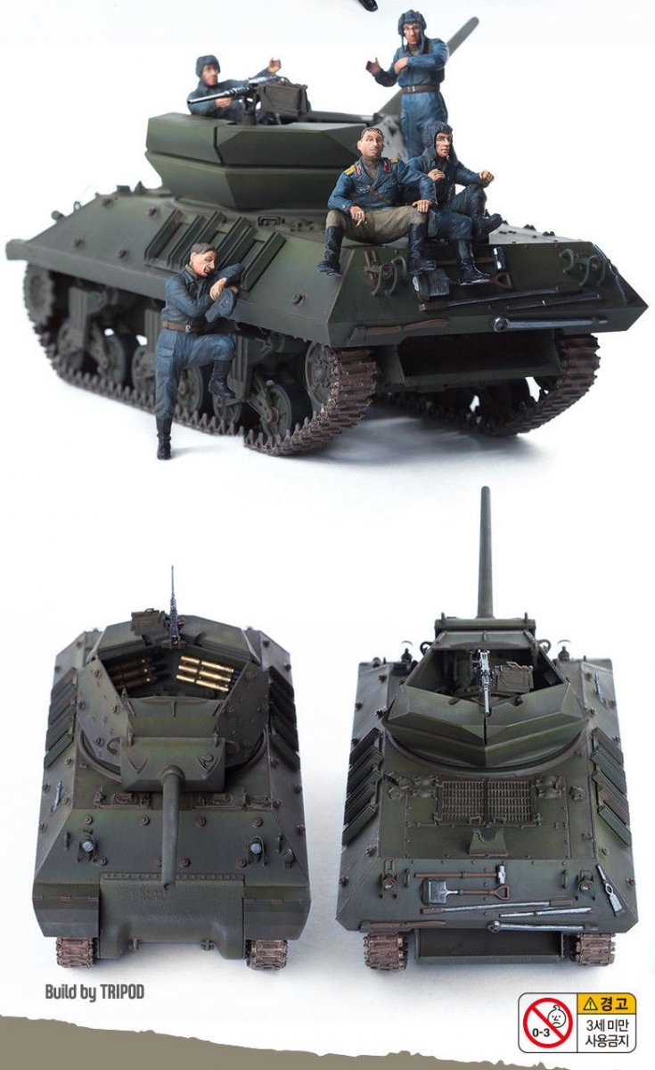 Academy 13521 USSR M10 Lend Lease 1/35 – zdjęcie 5