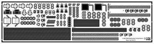MK1 Design MD-20025 DKM Battleship SCHARNHORST VALUE PACK for Trumpeter 1/200 – zdjęcie 17