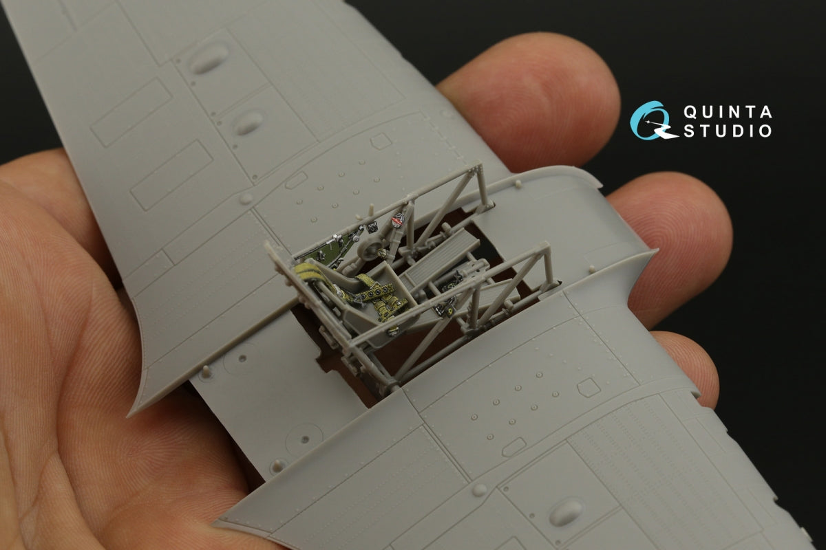 Quinta Studio QD48410 Hurricane family 3D-Printed &amp;amp; coloured Interior on decal paper (Arma Hobby) 1/48 – Bild 8