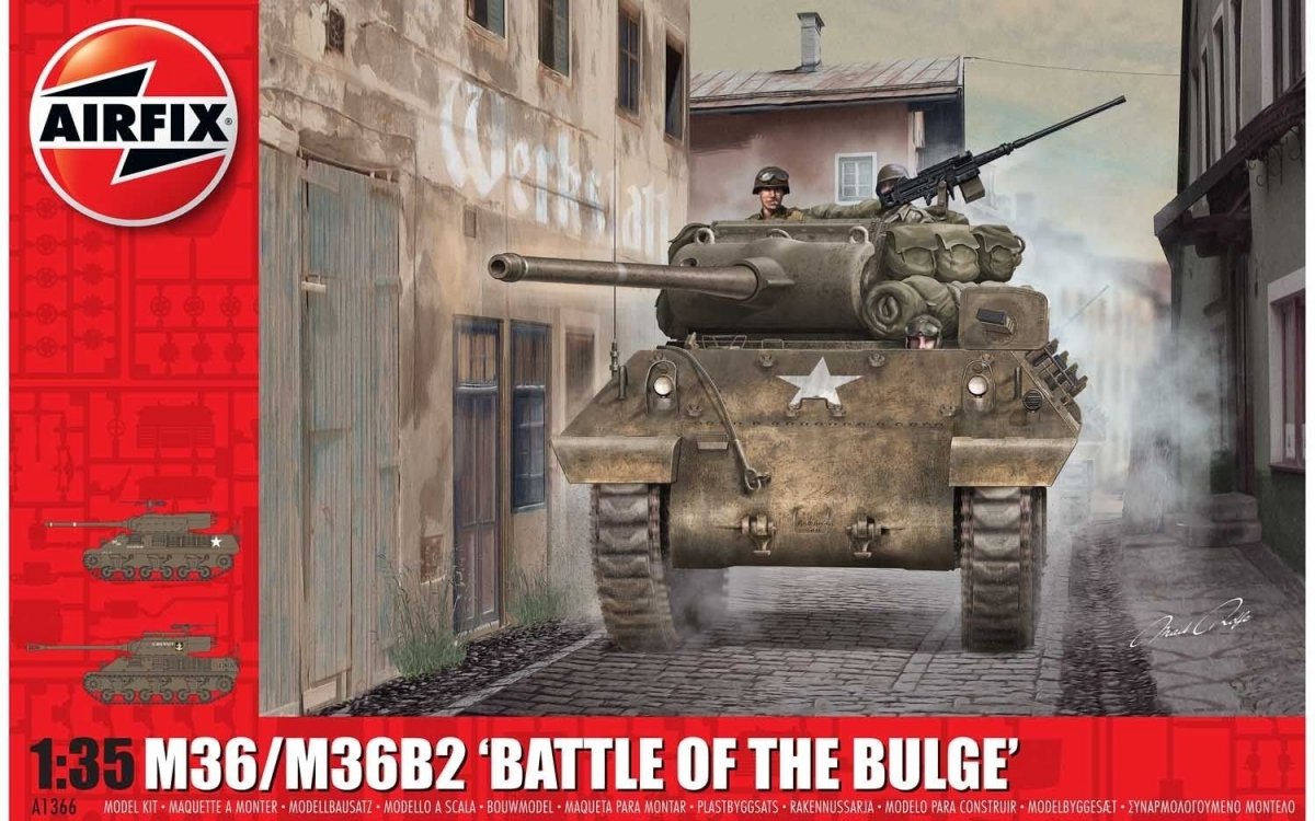 Airfix 1366 M36/M36B2 Bataille des Ardennes 1/35