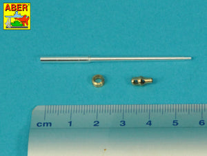 Aber 72 L-41 German 88 mm Barrel KwK 43/3 L/71 (Early) for King Tiger Porsche-Turm Late or Serien Turm Early or Jagdpanther Mid 1/72 – Bild 2