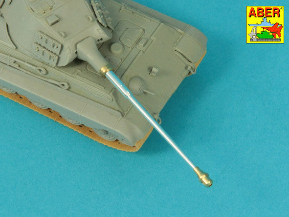 Aber 72 L-41 German 88 mm Barrel KwK 43/3 L/71 (Early) for King Tiger Porsche-Turm Late or Serien Turm Early or Jagdpanther Mid 1/72 – Bild 4