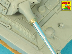 Aber 72 L-41 German 88 mm Barrel KwK 43/3 L/71 (Early) for King Tiger Porsche-Turm Late or Serien Turm Early or Jagdpanther Mid 1/72 – Bild 5