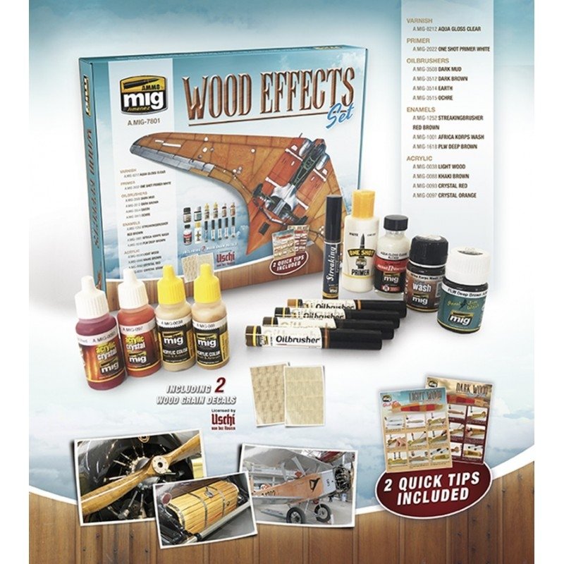 Ensemble d&amp;#39;effets bois AMMO de Mig Jimenez 7801 – image 2