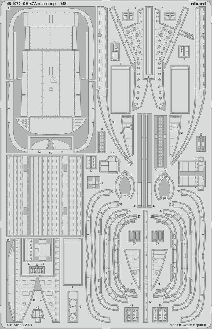 Eduard BIG49311 CH-47A HOBBY BOSS 1/48 – imagen 2