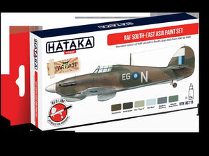 Hataka AS115 RAF South-East Asia paint set 6x17 ml – Bild 2