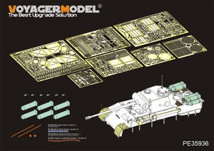 Voyager Model PE35936 WWII German Panther D w/&amp;quot;Stadtgas&amp;quot; Fuel Tanks Basic For MENG TS-038 1/35