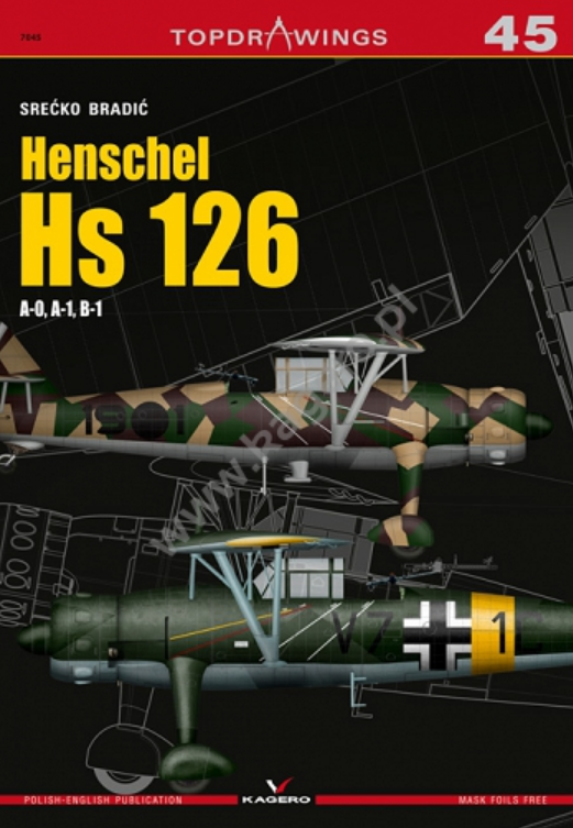 Kagero 7045 Henschel HS 126 EN/PL