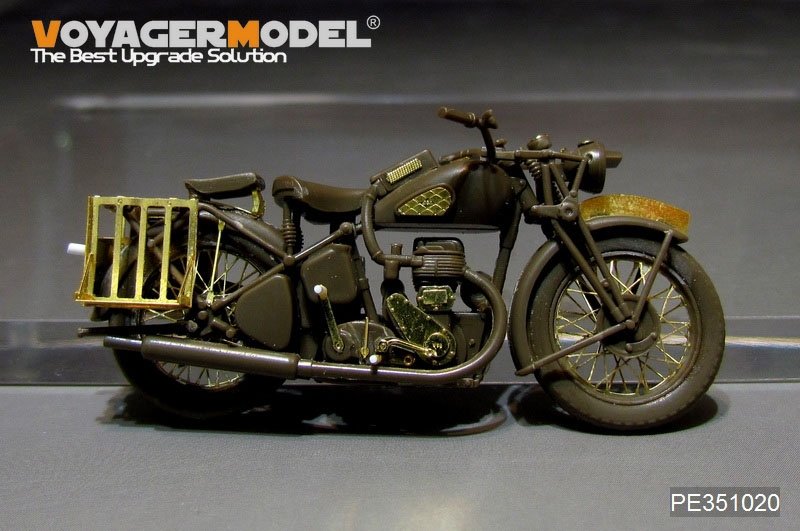 Voyager Model PE351020 WWII British B.S.A M20 Military Motorcycle upgrade set For TAMIYA 35316 1/35 – Bild 2