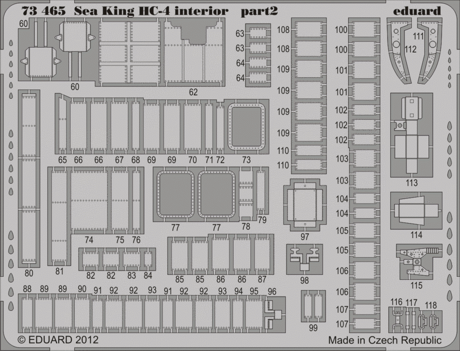 Eduard 73465 Sea King HC-4 S. A. 1/72 ITALERI – Bild 3