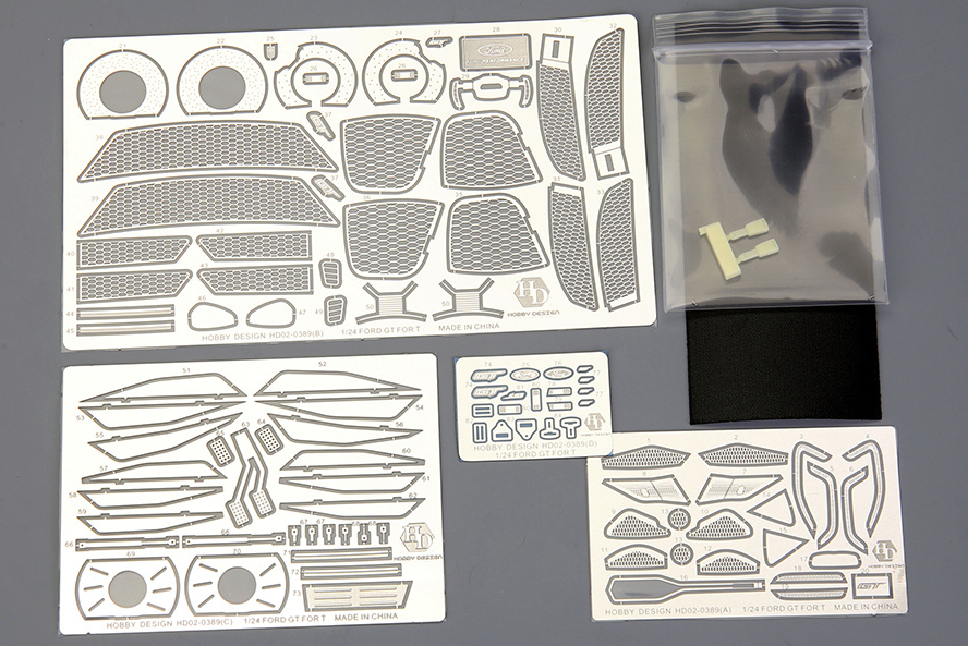 Kit de photodécoupe Hobby Design HD02-0389 pour Ford GT Tamiya 1/24 – image 2