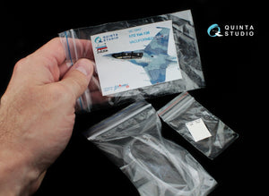 Quinta Studio QC72007 Yak-130 vacuformed clear canopy with det.cord (for Zvezda kit) 1/72 – immagine 8