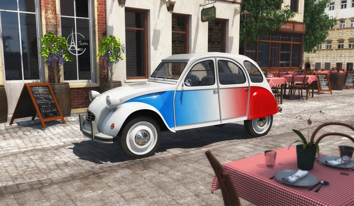 Revell 67653 Citroën 2 CV Cocorico Model Set 1/24