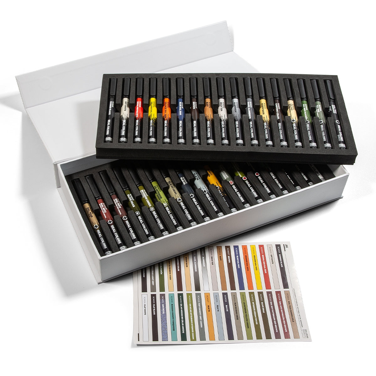 AK Interactive RCM150 SPECIAL BOX RC MARKERS – 34 units – immagine 5
