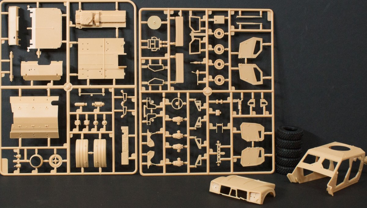 Panda Hobby 35007 M-ATV MRAP with CROW II RWS 1/35 – zdjęcie 5