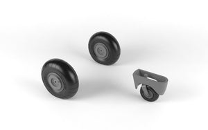 Armory Models AW48205 Dornier Do 17M/P/Z, Do 215 wheels w/weighted tires 1/48 – immagine 5