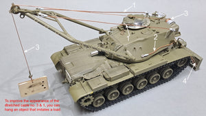 Kit de mise à niveau Eureka XXL ER-3572 pour le véhicule de génie de combat M728, compatible avec la maquette AFV Club 35254 au 1/35 – image 6