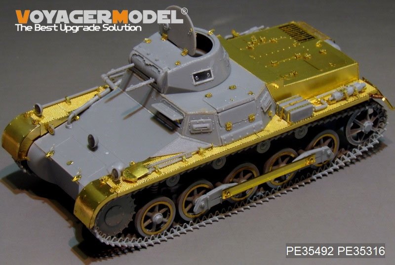 Voyager Model PE35492 WWII German Pz.Kpfw.I Ausf. B basicfor DRAGON 6186 1/35 – immagine 8