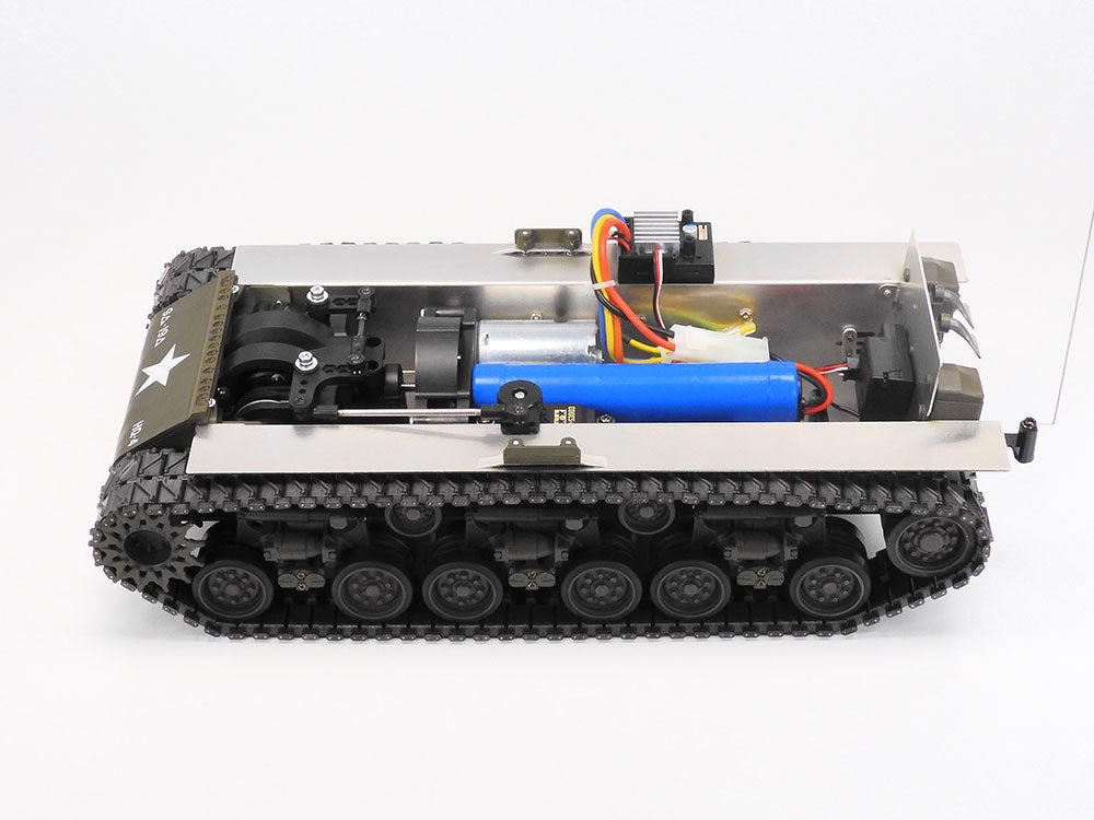 Tamiya 56048 Sherman 105mm Howitzer Mechanical Steering System RC Model 1/16