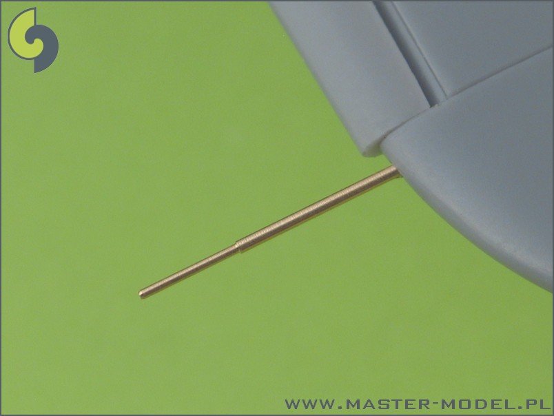 Master AM-48-011 Bf 109 G5 - G14, K armament set (MG 131 tips) &amp;amp; Pitot Tube 1/48 – immagine 4